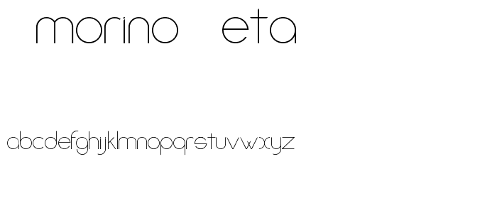 Amorino Beta font